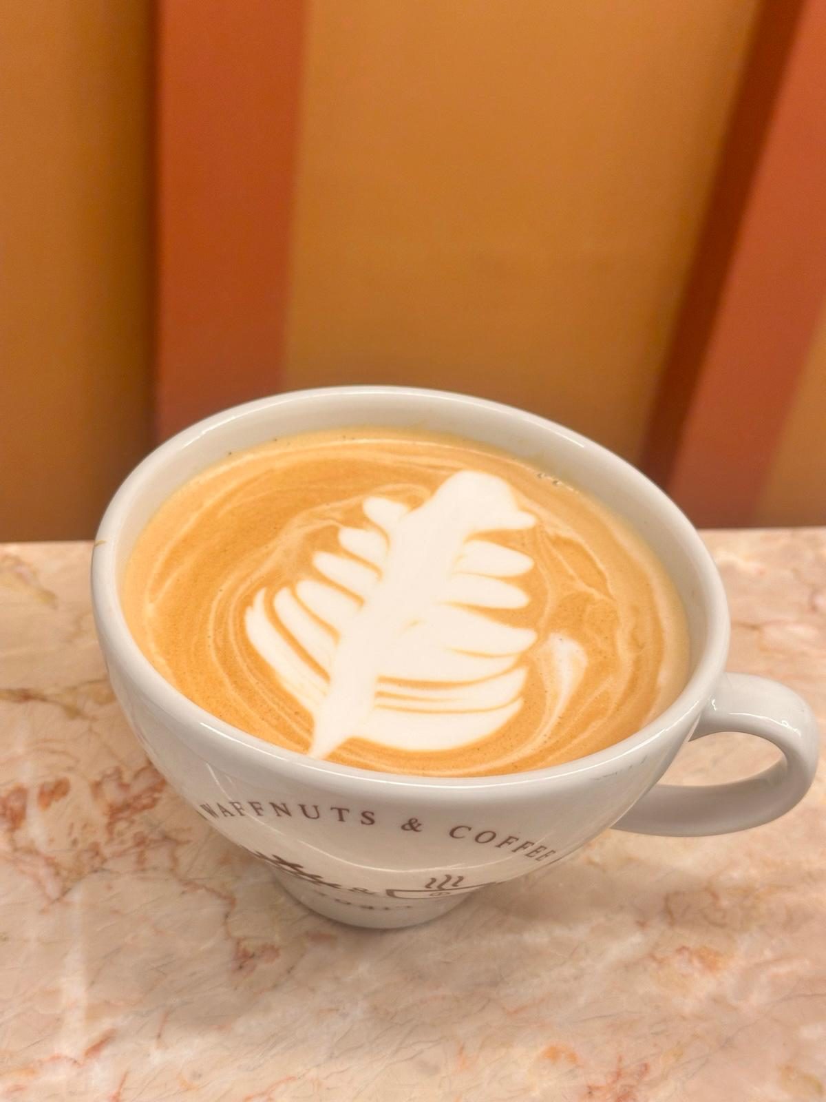 Latte art kahve